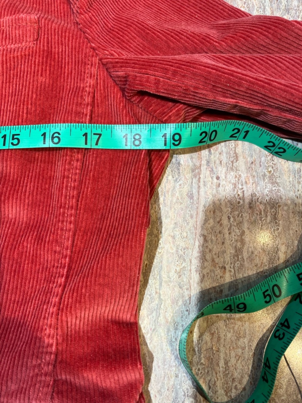 Talbots Raspberry Corduroy Cotton short shaped Jacket 10P - Picture 4 of 12